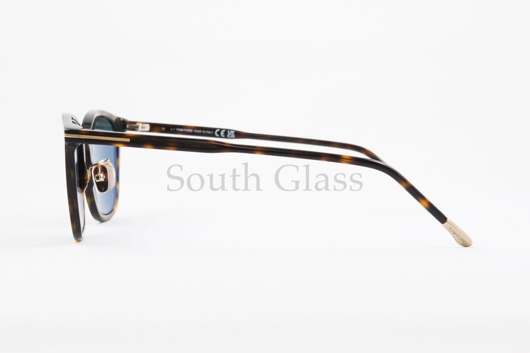 TOM FORD サングラス TF956-D 52V 日本限定 ウェリントン メンズ レディース おしゃれ アジアンフィット トムフォード