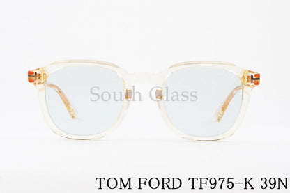 【魔裟斗さん着用】TOM FORD クリア サングラス TF975-K 39N ウェリントン メンズ レディース おしゃれ アジアンフィット トムフォード