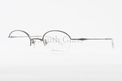 Zparts メガネ Z-108 Col.BLIP オーバル ハーフリム ナイロール 半リム 眼鏡 おしゃれ ブランド ジーパーツ 正規品