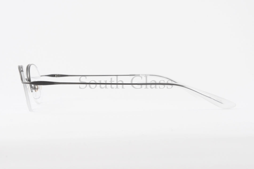 Zparts メガネ Z-108 Col.BLIP オーバル ハーフリム ナイロール 半リム 眼鏡 おしゃれ ブランド ジーパーツ 正規品
