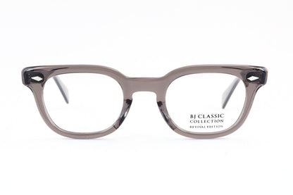 BJ CLASSIC クリア メガネ BJ STADIUM C-19 ウェリントン REVIVAL EDITION リバイバルエディション ヴィンテージ 復刻モデル ビージェイスタジアム セルロイド クラシカル BJクラシック 鯖江 日本製 正規品