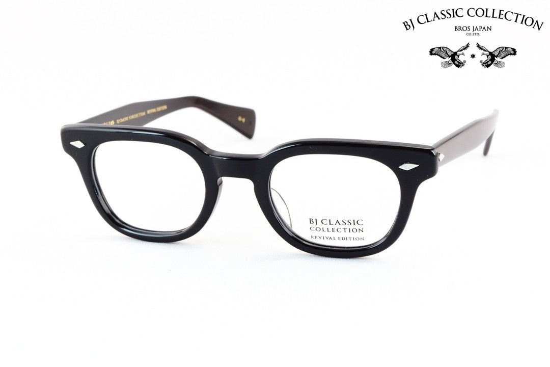 BJ CLASSIC メガネ BJ STADIUM C-1 ウェリントン REVIVAL EDITION リバイバルエディション ヴィンテージ 復刻モデル ビージェイスタジアム セルロイド クラシカル BJクラシック 鯖江 日本製 正規品