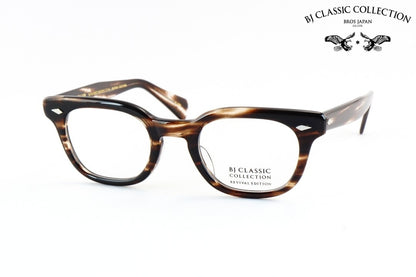 BJ CLASSIC メガネ BJ STADIUM C-30 ウェリントン REVIVAL EDITION リバイバルエディション ヴィンテージ 復刻モデル ビージェイスタジアム セルロイド クラシカル BJクラシック 鯖江 日本製 正規品