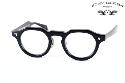 BJ CLASSIC メガネ CE-578MP FLAT C-1 クラウンパント セルロイド チタン フレンチ ヴィンテージ クラシカル BJクラシック 鯖江 日本製 正規品