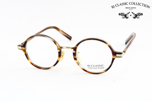 BJ CLASSIC メガネ COM-303PT C-30-1 ラウンド コンビネーション BJクラシック 鯖江 日本製 正規品