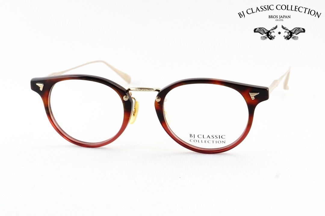 BJ CLASSIC メガネ COM-510A LT C-101-1 ボストン コンビネーション BJクラシック 鯖江 日本製 正規品