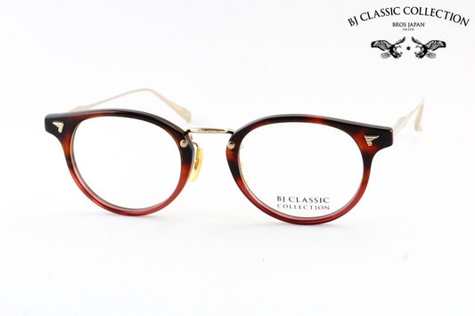 BJ CLASSIC メガネ COM-510A LT C-101-1 ボストン コンビネーション BJクラシック 鯖江 日本製 正規品
