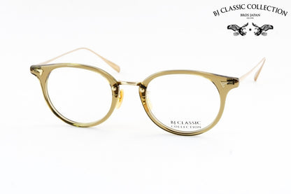 【石原さとみさん着用モデル】BJ CLASSIC メガネ COM-510N NT C-119-1a 46サイズ 48サイズ 50サイズ ボストン ウェリントン ボスリントン メガネ BJクラシック 鯖江 日本製 正規品