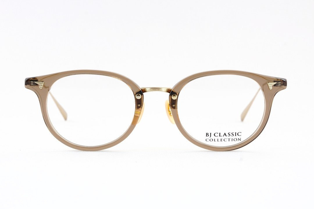 【生見愛瑠さん（めるる）着用】BJ CLASSIC メガネ COM-510N NT C-135-6 48サイズ 50サイズ ボストン ウェリントン ボスリントン BJクラシック 鯖江 日本製 正規品