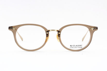 【生見愛瑠さん（めるる）着用】BJ CLASSIC メガネ COM-510N NT C-135-6 48サイズ 50サイズ ボストン ウェリントン ボスリントン BJクラシック 鯖江 日本製 正規品