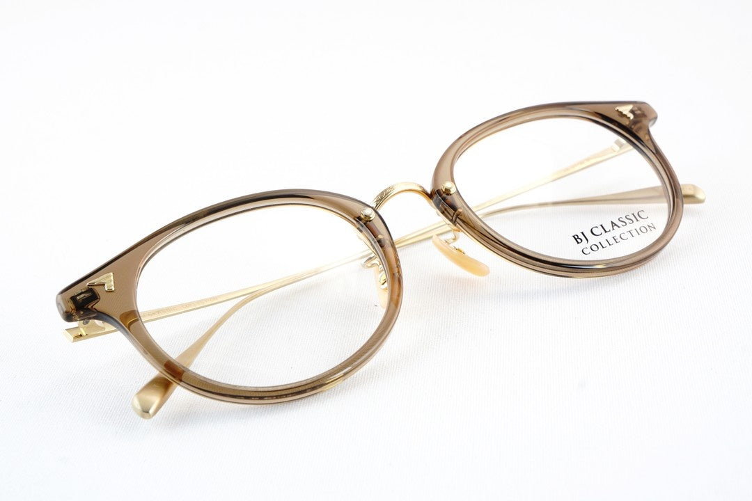 【生見愛瑠さん（めるる）着用】BJ CLASSIC メガネ COM-510N NT C-135-6 48サイズ 50サイズ ボストン ウェリントン ボスリントン BJクラシック 鯖江 日本製 正規品