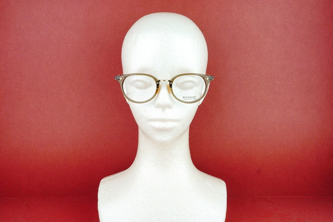 【生見愛瑠さん（めるる）着用】BJ CLASSIC メガネ COM-510N NT C-135-6 48サイズ 50サイズ ボストン ウェリントン ボスリントン BJクラシック 鯖江 日本製 正規品