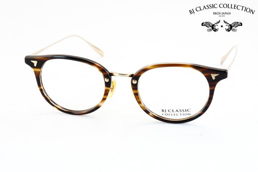 【岡田将生さん着用モデル】BJ CLASSIC メガネ COM-510N NT C-30-1 46サイズ 48サイズ 50サイズ ボストン チタン クラシカル ヴィンテージ BJクラシック 鯖江 日本製 正規品