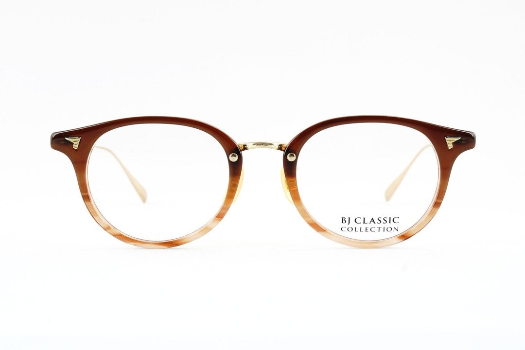 BJ CLASSIC メガネ COM-510N NT C-42-1 ボストン チタン クラシカル セルフレーム コンビネーション BJクラシック 鯖江 日本製 正規品