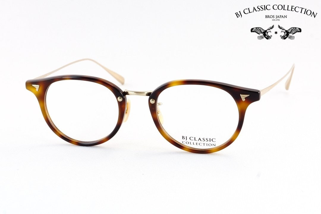 BJ CLASSIC メガネ COM-510N NT C-55-1 ボストン ウェリントン ボスリントン ハバナ BJクラシック 鯖江 日本製 正規品