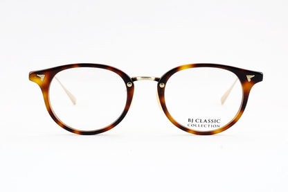 BJ CLASSIC メガネ COM-510N NT C-55-1 ボストン ウェリントン ボスリントン ハバナ BJクラシック 鯖江 日本製 正規品