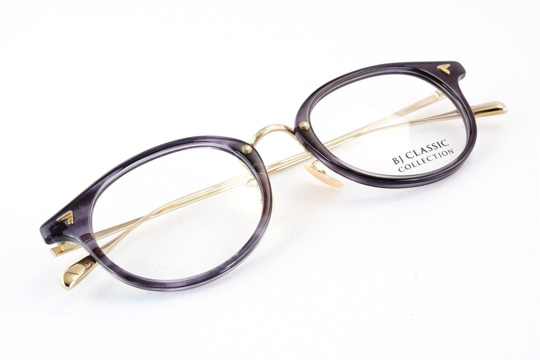 【福原遥さん着用】BJ CLASSIC メガネ COM-510N NT C-90-1 ボストン ウェリントン ボスリントン BJクラシック 鯖江 日本製 正規品