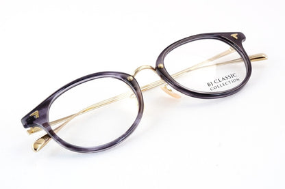 【福原遥さん着用】BJ CLASSIC メガネ COM-510N NT C-90-1 ボストン ウェリントン ボスリントン BJクラシック 鯖江 日本製 正規品