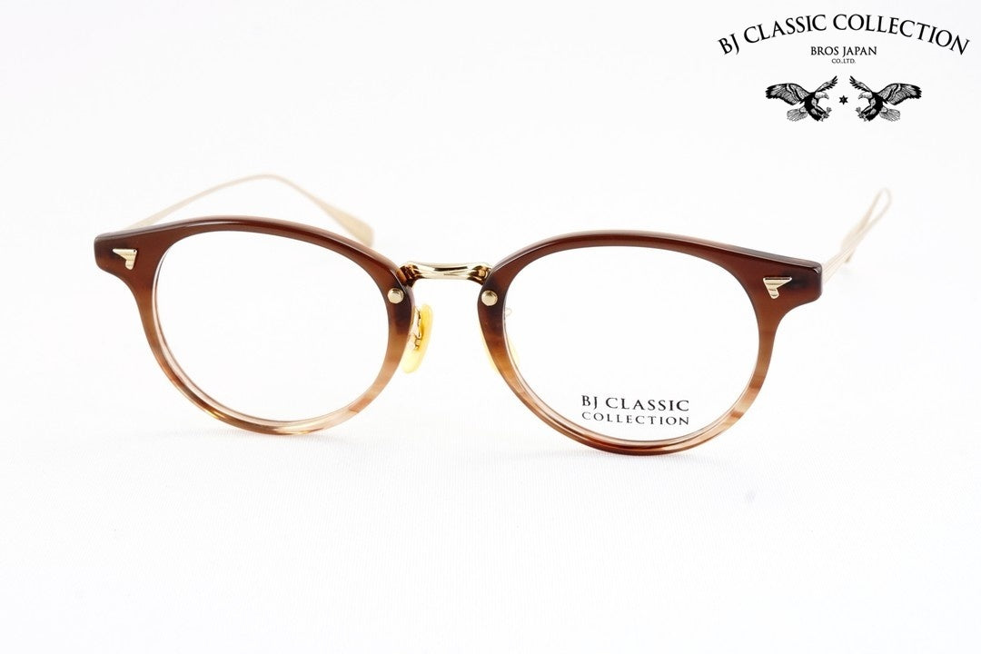 BJ CLASSIC メガネ COM-510NT C-42-1 ボストン ウェリントン ボスリントン BJクラシック 鯖江 日本製 正規品