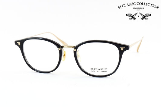 BJ CLASSIC メガネ COM-548B IT C-1-1 ウェリントン コンビネーション BJクラシック 鯖江 日本製 正規品