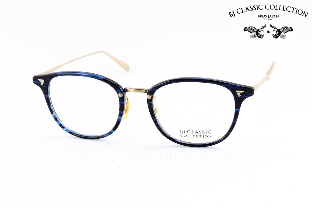 BJ CLASSIC メガネ COM-548B IT C-111-1 ウェリントン コンビネーション BJクラシック 鯖江 日本製 正規品
