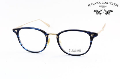 BJ CLASSIC メガネ COM-548B IT C-111-1 ウェリントン コンビネーション BJクラシック 鯖江 日本製 正規品