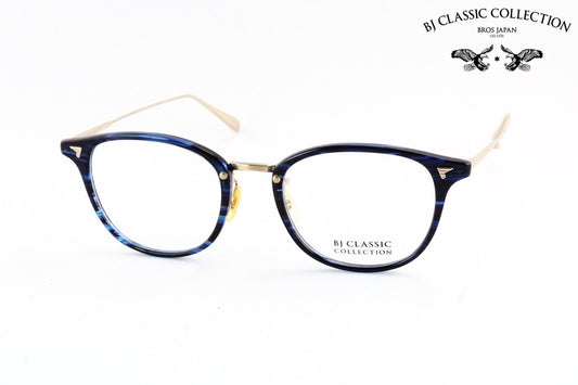 BJ CLASSIC メガネ COM-548B IT C-111-1 ウェリントン コンビネーション BJクラシック 鯖江 日本製 正規品