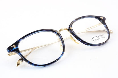 BJ CLASSIC メガネ COM-548B IT C-111-1 ウェリントン コンビネーション BJクラシック 鯖江 日本製 正規品