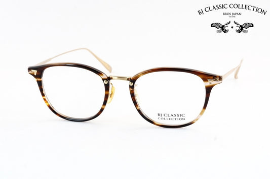 BJ CLASSIC メガネ COM-548B IT C-30-1 ウェリントン コンビネーション BJクラシック 鯖江 日本製 正規品