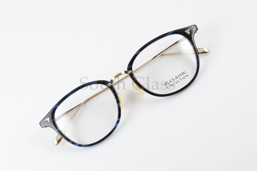 BJ CLASSIC メガネ COM-548B IT C-111-1 ウェリントン コンビネーション BJクラシック 正規品