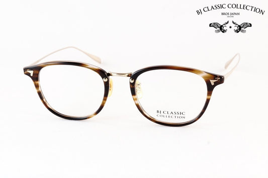 【山崎育三郎さん着用モデル】BJ CLASSIC メガネ COM-548NT C-30-1 ウェリントン BJクラシック 鯖江 日本製 正規品