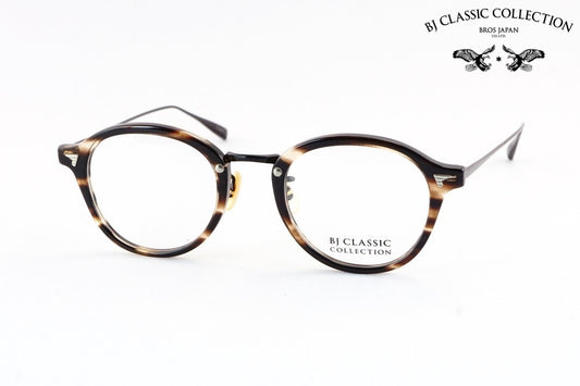 【菊池風磨さん着用モデル】BJ CLASSIC メガネ COM-549NT C-30-5 ボストン ボスリントン ウェリントン BJクラシック 鯖江 日本製 正規品