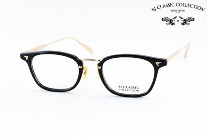 BJ CLASSIC メガネ COM-554GT C-1-1 ウェリントン チタン クラシカル ヴィンテージ BJクラシック 鯖江 日本製 正規品