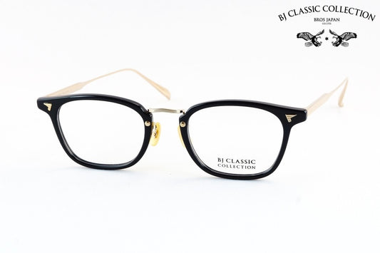 BJ CLASSIC メガネ COM-554GT C-1-1 ウェリントン チタン クラシカル ヴィンテージ BJクラシック 鯖江 日本製 正規品