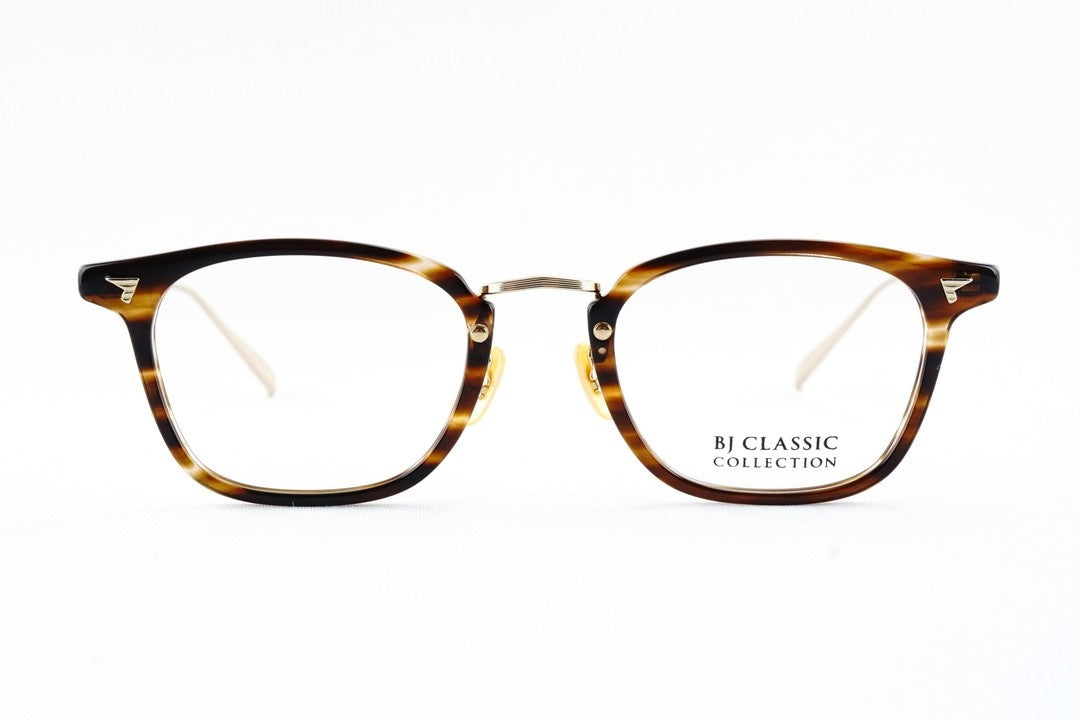 【朝倉未来さん着用モデル】BJ CLASSIC メガネ COM-554GT C-30-1 ウェリントン コンビ BJクラシック 鯖江 日本製 正規品