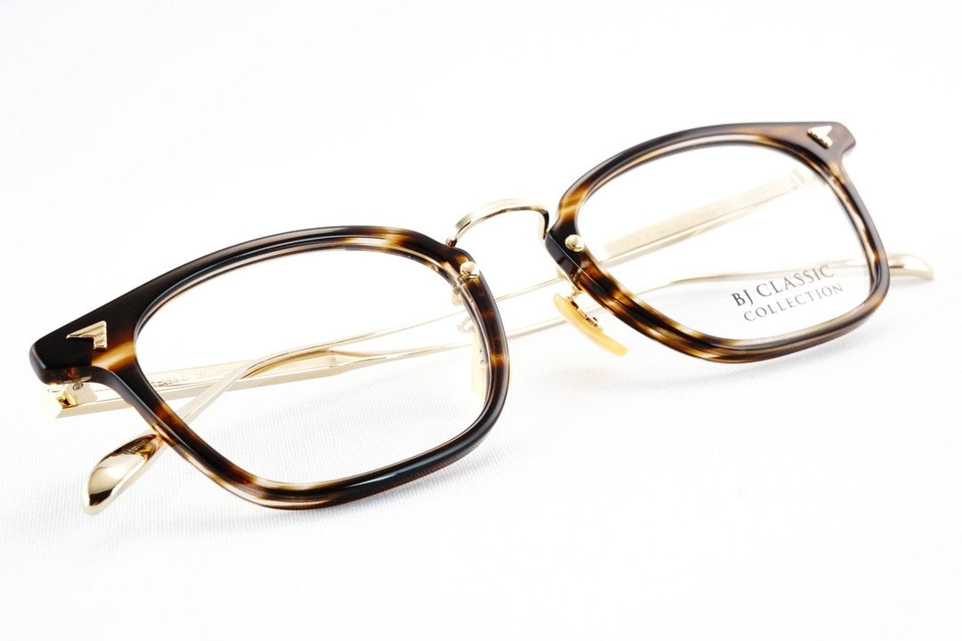【朝倉未来さん着用モデル】BJ CLASSIC メガネ COM-554GT C-30-1 ウェリントン コンビ BJクラシック 鯖江 日本製 正規品