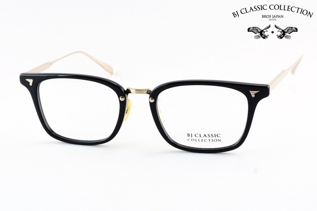 BJ CLASSIC メガネ COM-559GT C-1-1 ウェリントン コンビ BJクラシック 鯖江 日本製 正規品