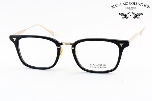 BJ CLASSIC メガネ COM-559GT C-1-1 ウェリントン コンビ BJクラシック 鯖江 日本製 正規品