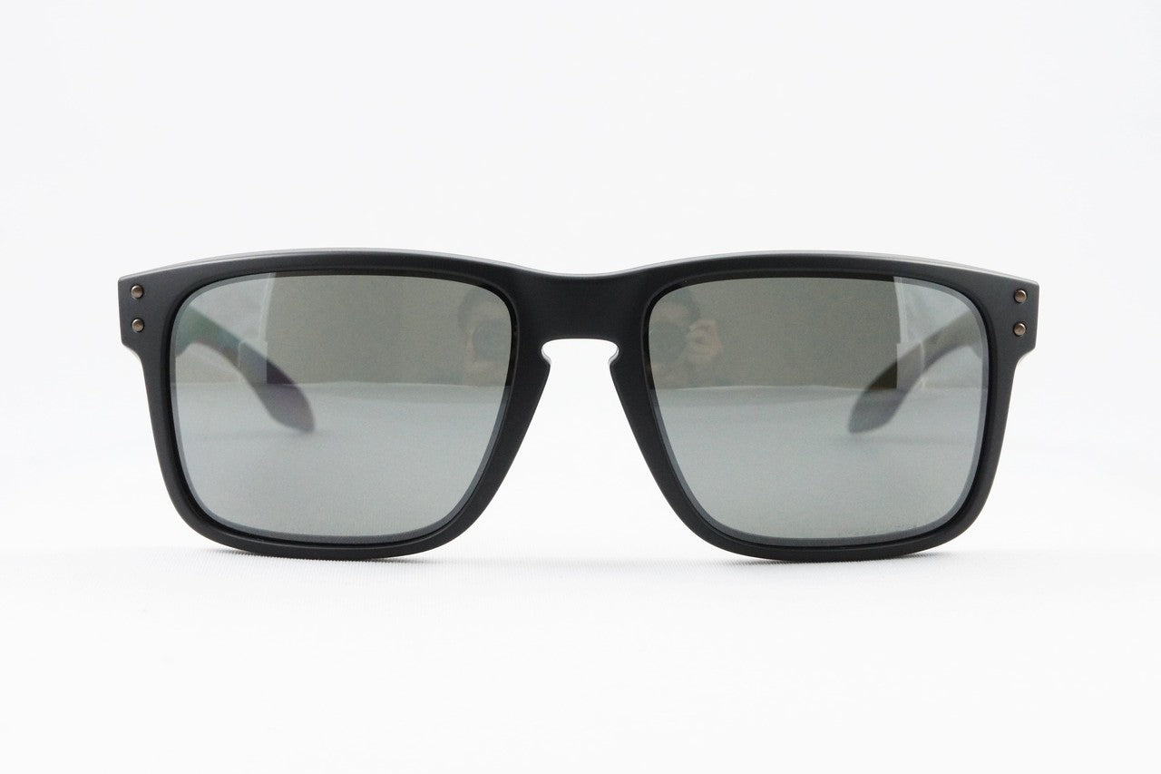 OAKLEY 偏光 サングラス HOLBROOK OO9244-2556 ウェリントン アジアンフィット ホルブルック マットブラック プリズムブラック ポラライズド オークリー 正規品