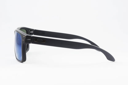 OAKLEY サングラス HOLBROOK OO9244-2956 ウェリントン アジアンフィットモデル ホルブルック マットブラック プリズムジェイド オークリー 正規品