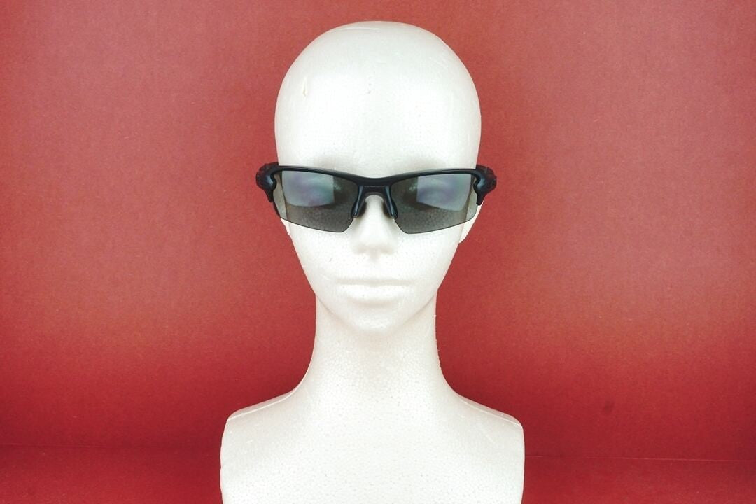 【高校野球対応モデル】 OAKLEY サングラス OO9271 FLAK 2.0 カスタムモデル 艶なし黒 フラック2.0 プリズムグレー マットブラック 中学軟式 リトルシニア オークリー アジアンフィット 正規品