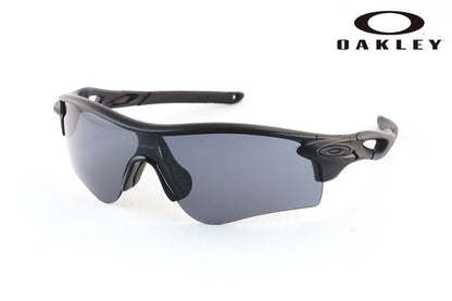 【高校野球対応モデル】 OAKLEY サングラス OO9206 RADAR LOCK PATH カスタムモデル 艶なし黒 レーダーロックパス プリズムグレー マットブラック 中学軟式 リトルシニア オークリー アジアンフィット 正規品