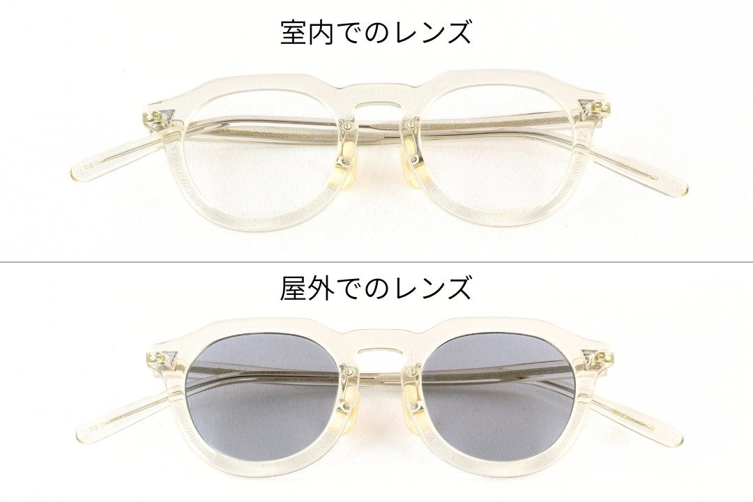 BJ CLASSIC 調光 クリア サングラス SUNSHIFT IK-P04 C-158 クラウンパント 石田一帆 チタン クラシカル サンシフト BJクラシック 鯖江 日本製 正規品