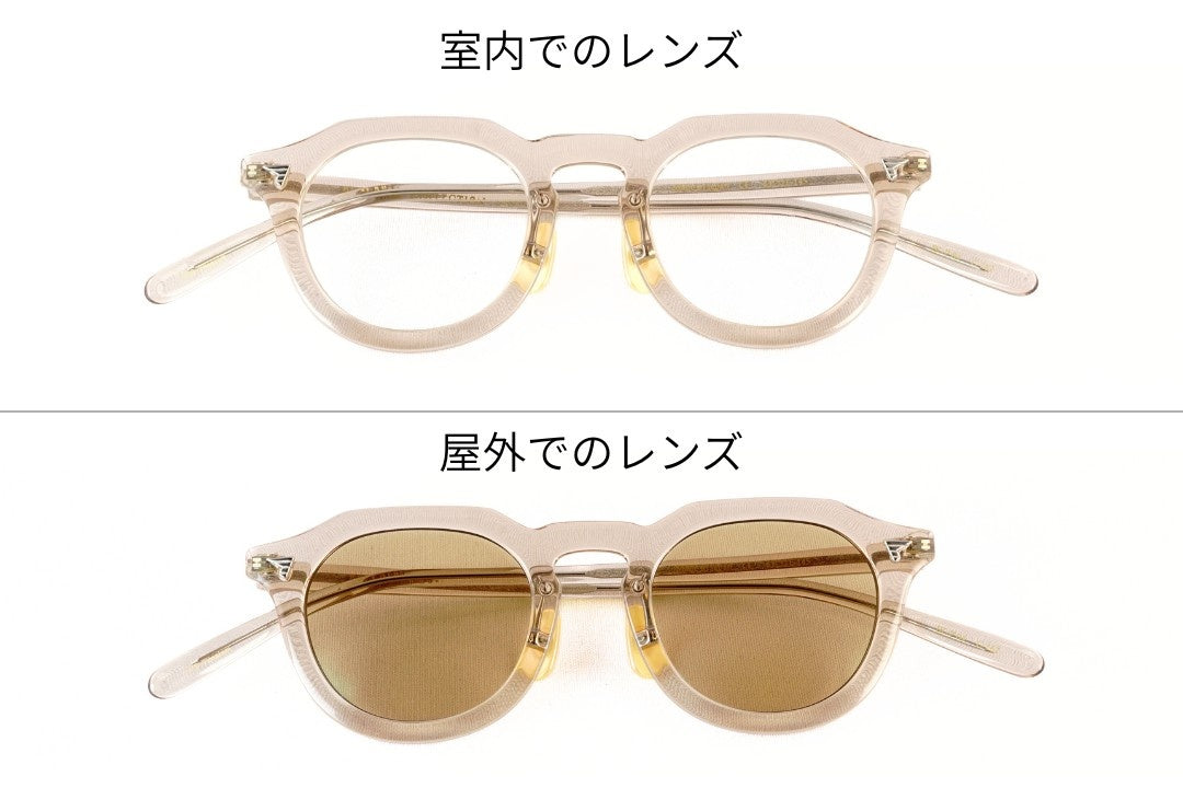 BJ CLASSIC 調光 クリア サングラス SUNSHIFT IK-P04 C-162 クラウンパント 石田一帆 チタン クラシカル サンシフト BJクラシック 鯖江 日本製 正規品
