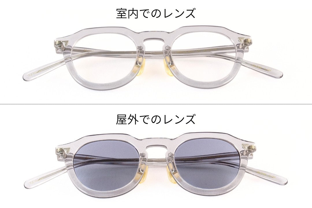 BJ CLASSIC 調光 クリア サングラス SUNSHIFT IK-P04 C-164 クラウンパント 石田一帆 チタン クラシカル サンシフト BJクラシック 鯖江 日本製 正規品