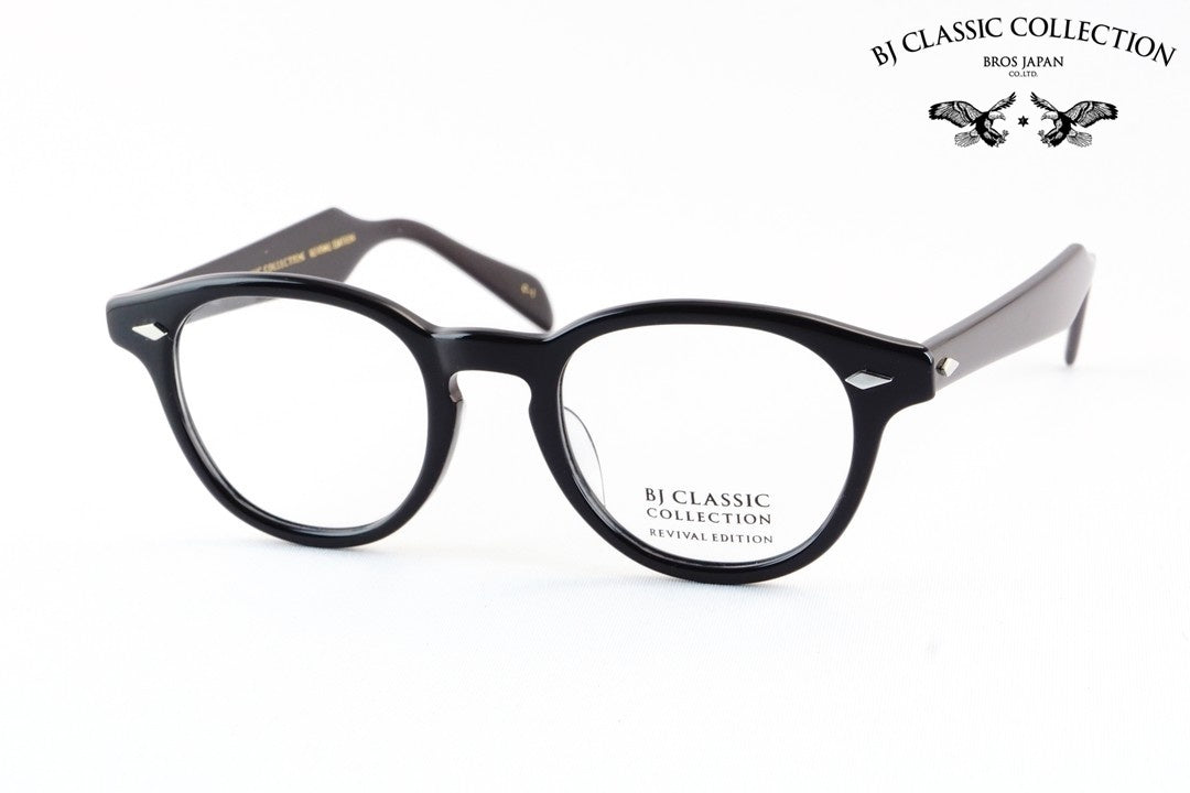【高橋一生さん着用】BJ CLASSIC メガネ JAZZ C-1 REVIVAL EDITION 44サイズ 46サイズ 48サイズ 51サイズ ウェリントン Ameriacn Optical セルロイド クラシカル BJクラシック 鯖江 日本製 正規品