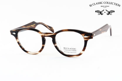 【広瀬アリスさん着用】BJ CLASSIC メガネ JAZZ C-30 44サイズ 46サイズ 48サイズ 51サイズ ウェリントン セルロイド クラシカル BJクラシック 鯖江 日本製 正規品