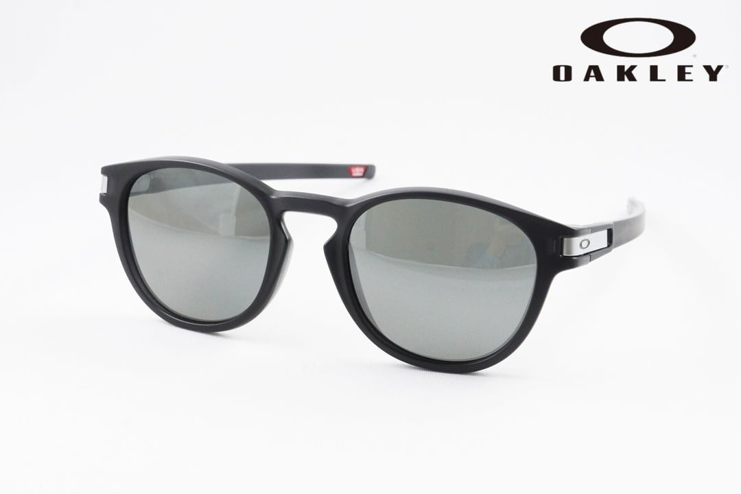 OAKLEY 偏光 サングラス LATCH OO9349-2853 ボストン アジアンフィット ラッチ マットブラックインク プリズムブラック ポラライズド オークリー 正規品