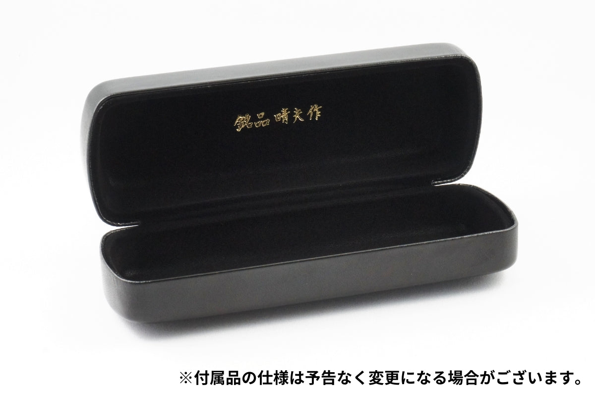 銘品晴夫作 メガネ ME-206 C-1 ラウンド クラシック セルロイド CELLULOID 正規品