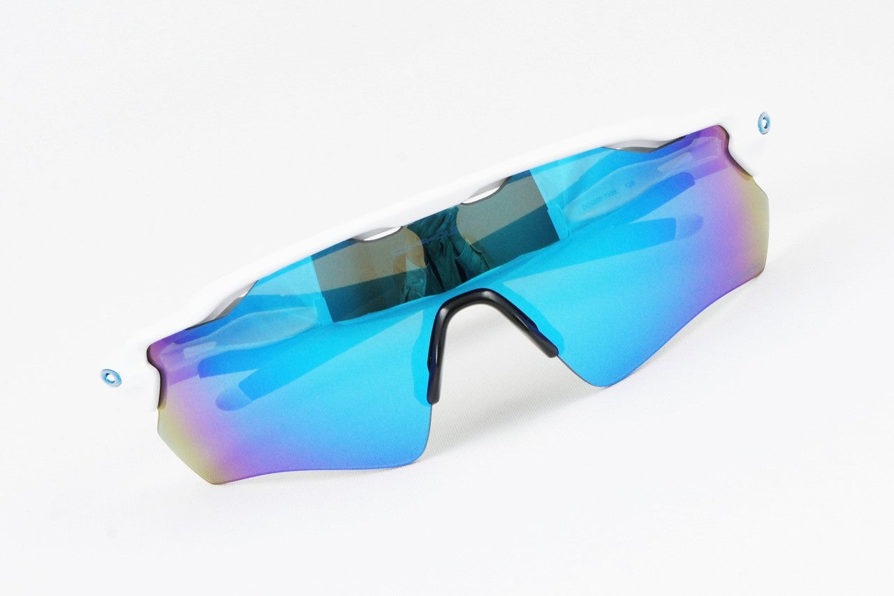 OAKLEY サングラス RADAR EV OO9208-7338 スポーツ ポリッシュドホワイト プリズムサファイア レーダーEV オークリー 正規品